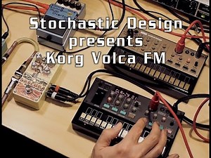 Korg Volca FM Sounds - Motion Recording and FX