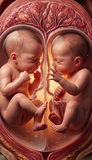 INSIDE A PREGNANT BODY: How Do Twins Grow Inside the Womb? 👶👶 | 3D Medical Animation