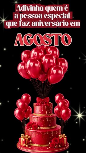Happy Birthday August CapCut Templates for Aniversário