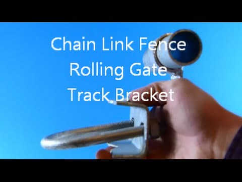 Chain Link Fence Rolling Gate Track Bracket