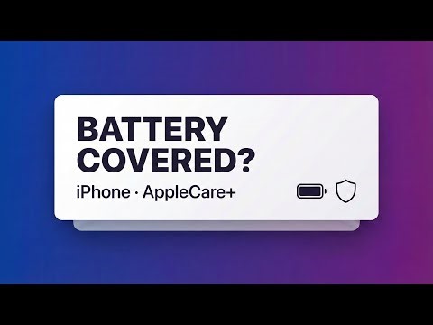 Is iPhone Battery Replacement Covered? | AppleCare+ & Warranty Checklist