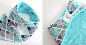 How To Sew A DIY Baby Bandana Bib