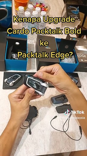 Kenapa Upgrade Cardo Packtalk Bold ke Packtalk Edge?
