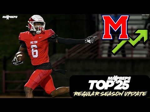 NEW MaxPreps Top 25 High School Football Rankings 🏈 2023 Season UPDATE #13 📈 📉 CBS Sports HQ
