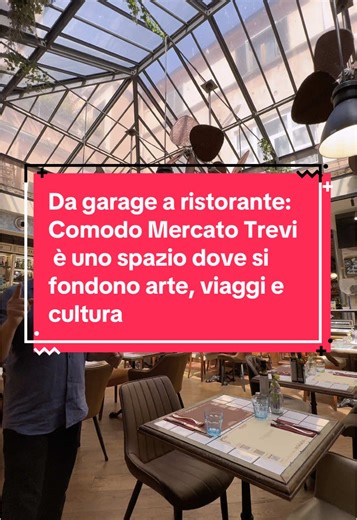 Comodo Mercato Trevi: Ristorante Unico a Roma