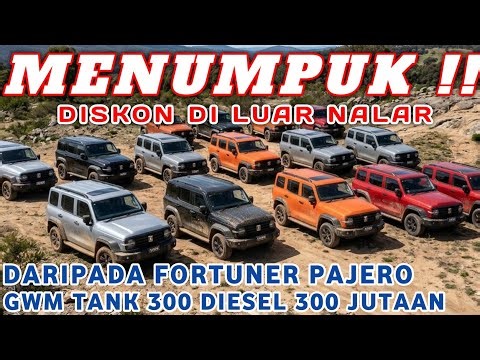 GWM TANK 300 DIESEL 2026 NEW ONLY 300 MILLION ‼️ PAJERO / FORTUNER