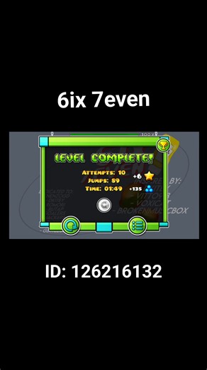 6ix 7even | Geometry Dash #GeometryDash #GD #reelsvideoシ #reelsfbシ #fypviralシ #fypシ゚ #highlighteveryone | Vicente Sayson