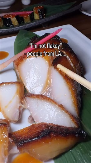 Rostislava Garofano on Instagram: "Flakey AF @noburestaurants"