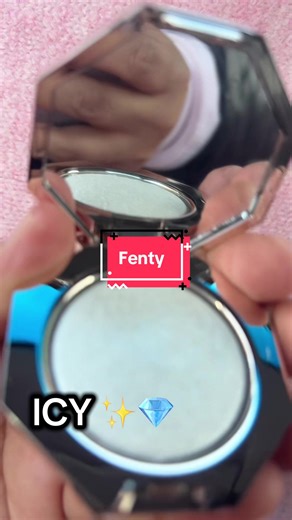 This isn’t highlight… it’s DIAMONDS 💎✨ How Many Carats?! stays undefeated. #FentyBeauty #DiamondBomb #HowManyCarats #GlowGoals #IcyGlow #