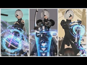 All Mandervillous Weapons - FFXIV Endwalker Relic Showcase [2024]