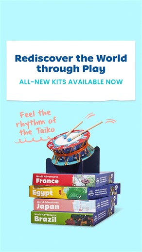 Make the world your child’s playground with the all-new World Adventures. Exciting hands-on kits that spark curiosity through stories, games & projects to share. | Little Passports
