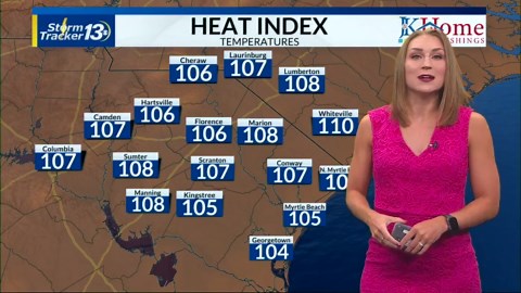 Heat advisories today into the weekend