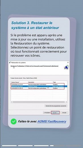 Pourquoi les icônes ne s’affichent plus sur Windows 10/11 ? Solutions efficaces