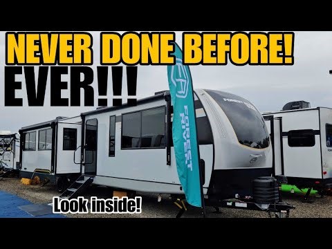NEVER been DONE BEFORE! EVER! Look Inside! Forest River VIBE 3400SB