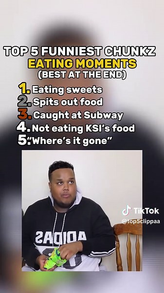 Top 5 Funniest Chunkz Eating Moments to Enjoy