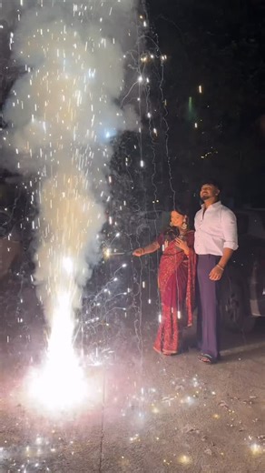 Paras Thakral on Instagram: "Our first diwali😍♥️"