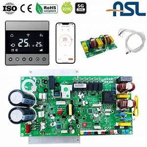 [Hot Item] CE/RoHS/Sg Certified 1.5kw 2kw 3kw DC Inverter Swimming Pool Heat Pump Integrated Control PCBA with Wired Controller