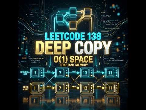LeetCode 138: Copy List with Random Pointer in less than 5 minutes | Linked List Interleaving