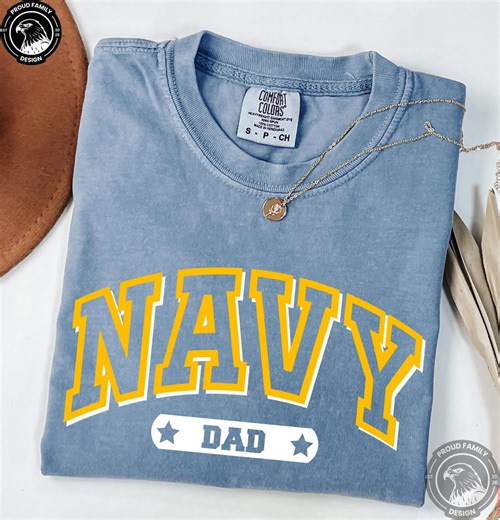 US Navy T-shirt Comfort Colors® Navy Mom Dad Tee Gift for Family Navy Boot Camp Graduate Shirt - Etsy
