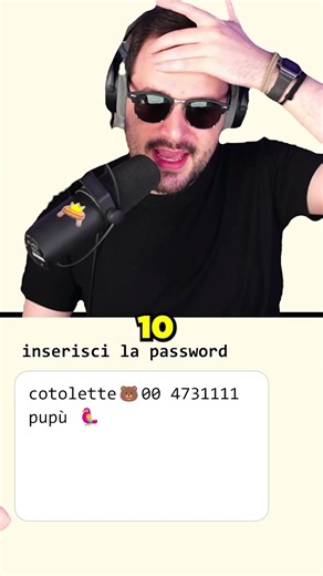 Scrivi la PASSWORD (difficile)