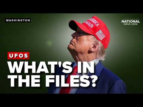 FIRST LOOK: What’s in the UFO files released by President Trump