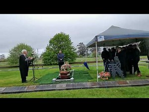 Video Recording of the Graveside Service of Mrs Audrey Bramich