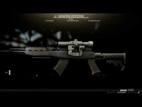 How to put a PSO scope on the new TAPCO SKS