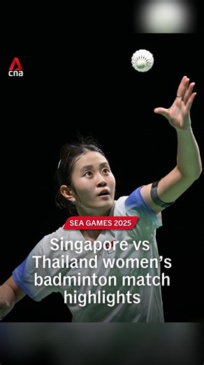 197K views · 927 reactions | Despite losing 3-0 to Thailand, Singapore bagged its first medal of #SEAGames2025 in Thailand, after the women's badminton team clinched a bronze. #mediacorpSEAGames2025 #Thailand2025 Catch the #33rdSEAGames for FREE on mewatch. | CNA | Facebook