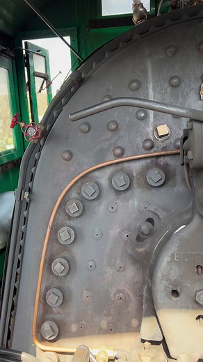 2.2M views · 34K reactions | Steam locomotive  engineer ‍♀️ uses his foot 禮 to open up the firebox  using steam pressure #steamlocomotive #trains #trainride #trains #railway #railroad #steamtrain #travel #reelsinstagram #reels #reel #reelsvideo East Broad Top Railroad and Coal Company | Big Trains | Facebook