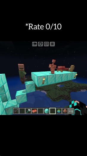 Villagers IQ Test....🥀.#funny #sadsong #meme #minecraft #irongolem