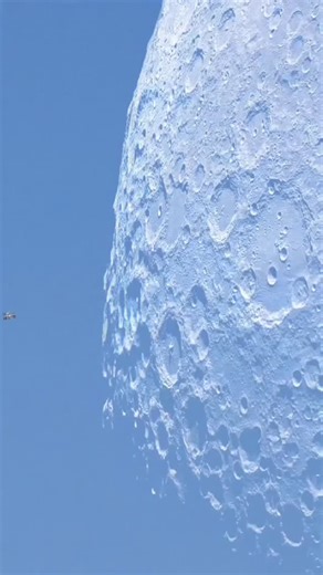 The International Space Station (ISS) occasionally crosses in front of the Moon from Earth's perspective, a rare event called a lunar transit, appearing as a fast-moving speck for less than a second due to the ISS's speed (around 28,000 km/h) and distance from Earth. #ISS #moon #lunartransit | We Are Not Alone