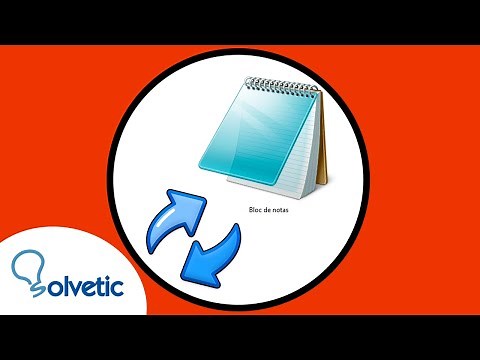 🔄 Cómo CAMBIAR de BLOC de NOTAS a ARCHIVOS | Excel, PDF, Word