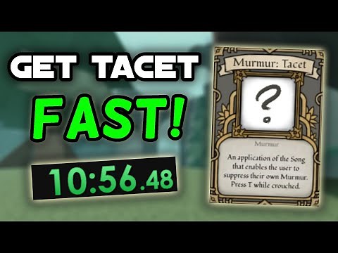 5 EASY TIPS for getting TACET FASTER! | Deepwoken