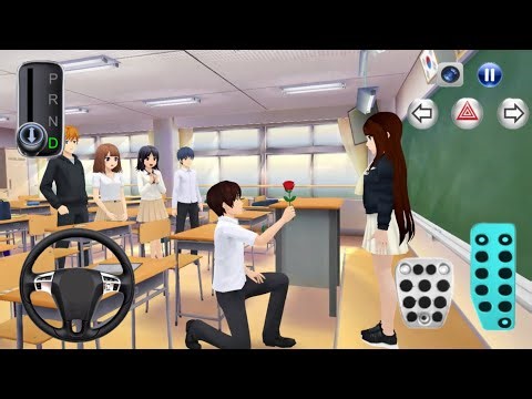 School Classroom Love Proposal Scene 🌹💍