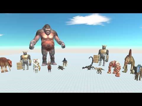 1 vs 1 Fighting Tournament - ARBS | Animal Revolt Battle Simulator