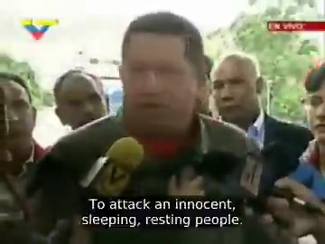Netanyahu dice que el ejército de Israel es el que goza de más altura moral del mundo (!). Yo creo, sin embargo, que los excrementos de un chimpancé tienen más moral que estos genocidas, sádicos y cobardes, cuya especialidad es masacrar niños inocentes, como dijo Chávez en 2009: