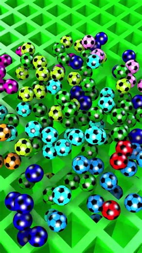 Footballs Falling #roblox #satisfying