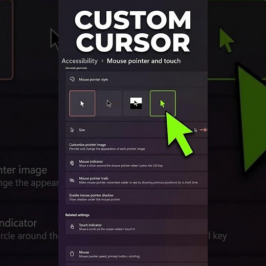 Customize Your Windows Mouse Cursor