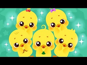 Baby Ducky Song🐥 | Sing Along | Nursery Rhymes | Lotty Friends