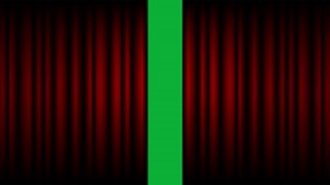 stage curtain with light and shadow