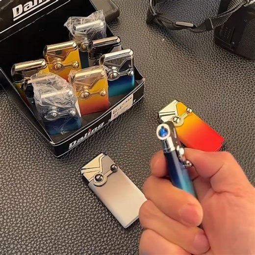 Watch  Butane Torch Lighter, Angled Blue Flame, Swing-arm Ignition on Amazon Live