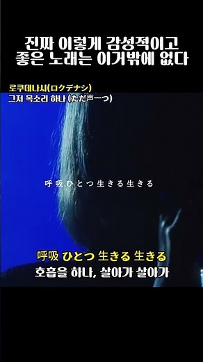 한때 틱톡이 망쳤던 명곡 : 로쿠데나시(ロクデナシ) - 그저 목소리 하나(ただ声一つ)
