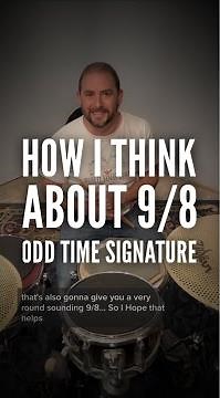 How I Think About 9/8 Odd Time Signature!