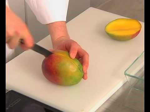 Cooking Technique: Preparing a Mango