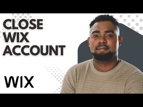How to Close Your Wix Account (2026) | Wix Tutorial for Beginners