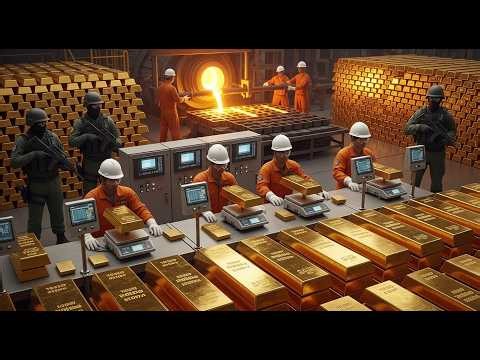 Inside The iPhone Recycling Factory: 100,000 Phones Melted Into Pure Gold (Full Process)