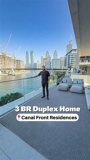 3 Bedroom Duplex Apartment In Canal Front Residences Al Wasl Dubai For Sale