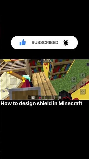 How to custom our shield in Minecraftll Minecraft Survival ll Lord macddon