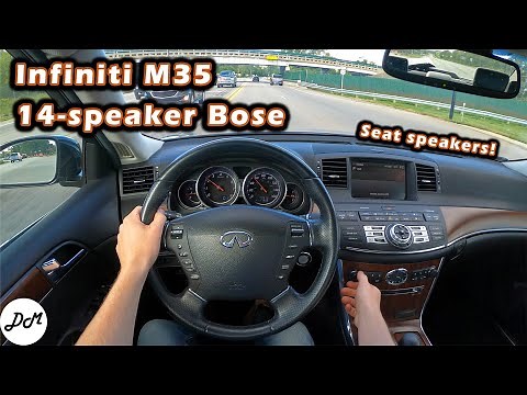 2008 Infiniti M35 – Bose 14-speaker Sound System Review