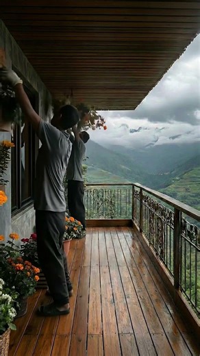 This High-Rise Balcony Feels Closer To Nature